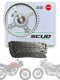 Kit Relação Scud Cg 150 Fan/Titan 2004-2015: Desempenho e Durabilidade para Sua Moto - imagem 2