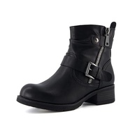 Dunes Bota feminina Max Moto, larguras disponíveis, Preto, 40 - imagem 2