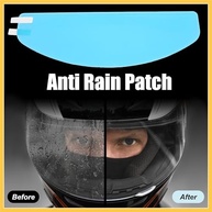 Película Antichuva Universal para Capacete de Moto 24,5x8,8cm - Visão Clara e Segura - imagem 2