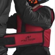 Colete Cinto de Segurança Infantil para Moto Pro Tork Vermelho - Proteção Reforçada com Faixas Refletivas - imagem 5