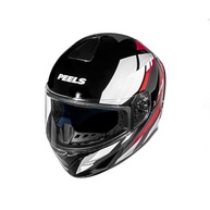 Capacete Peels Spike 2 BSN Preto e Vermelho: Estilo e Segurança para Motociclistas - imagem 3