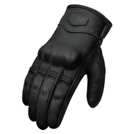 Luva X11 Route 2 Couro: Proteção e Estilo para Motociclistas - Tamanho GG Preto - imagem 1