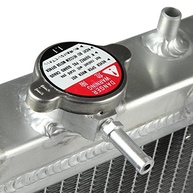 Radiador de Alumínio DNA Motoring T-6061 para Honda Civic, Del Sol e Acura Integra (1.5L/1.6L/1.8L MT) - imagem 5