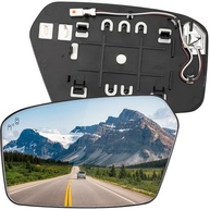 Vidro Espelho Retrovisor Motorista Ford Fusion 2006-2012 / Lincoln MKZ 2007-2012 - Aquecido e com Ponto Cego - imagem 2