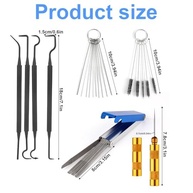 Kit Completo Limpeza Carburador: 23 Agulhas, 5 Escovas e Mais para Motos, Motosserras e Mais! - imagem 3