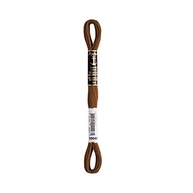 Linha Para Bordar Anchor Mouline Marrom 00357 - 3 Meadas de 8m Cada | Brilhante e Macia - imagem 3