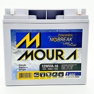 Bateria Estacionária Moura 12V 18Ah (12MVA-18) para Nobreak e UPS - Segurança e Confiabilidade - imagem 2
