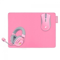 Combo Gamer Rosa SuperFrame Magnus: Headset, Mouse e Mousepad - imagem 2