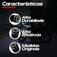 Filtro de Óleo Universal para Motos: Cb 500X, Mt-03, Z300 e Mais! - imagem 5