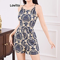 Lovito Macacão Tribal Elegante para Mulheres - imagem 2