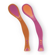 Conjunto de Colheres Flexíveis Funny Meal Rosa - Multikids Baby | Segurança e Conforto na Alimentação do Bebê - imagem 3