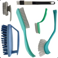 Kit de Escovas de Limpeza Multiuso - Casa, Cozinha e Banheiro | 5 Peças com Design Ergonômico - imagem 2