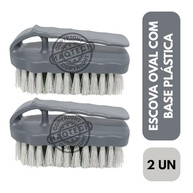 Kit 2 Escovas Retangulares Multiuso com Alça - Limpeza Profunda em Roupas, Tênis e Superfícies - imagem 4