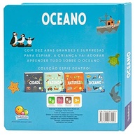 Espie Dentro! Oceano: Livro Interativo para Crianças Descobrirem o Mundo Marinho - imagem 3