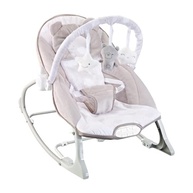 Cadeira de Descanso Musical para Bebê Polar Bege - Conforto e Diversão até 18kg - imagem 2