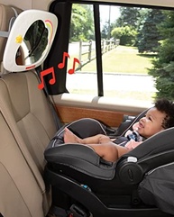 Espelho Retrovisor Musical Nuvem: Entretenimento e Segurança para Bebês no Carro - imagem 4