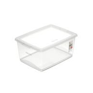 Caixa Organizadora Plástica 15L com Tampa - My Closet Cristal | Organize com Estilo e Praticidade - imagem 2