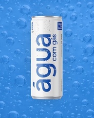 Água na Lata - Água Mineral com Gás - Pacote c/12 unidades 310ml - imagem 2