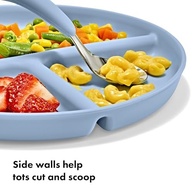 OXO Tot Pratos Divididos Empilháveis - 3 Peças Escuras | Segurança e Organização na Alimentação Infantil - imagem 5