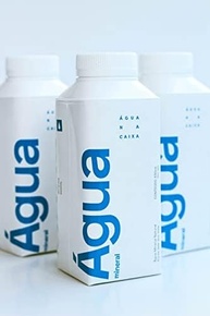 Água na Caixa 330ml | Pack com 12 unidades | Água Mineral sem gás | Tetrapak | Embalagem reutilizável, 100% Reciclável, 89% renovável, carbono neutro/Sustentável - imagem 1