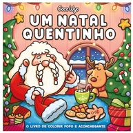 Livro de Colorir "Um Natal Quentinho" Coco Wyo: Abrace a Magia Natalina! - imagem 3