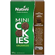 Cookie Baunilha Orgânico Native: 8x40g Delícia Natural - imagem 4