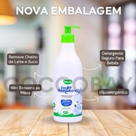 Limpa Mamadeira Desengordurante Orgânico Bioclub 300ml - Fórmula Natural e Segura para Bebês - imagem 3
