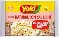 Yoki Popcorn Micro Natural com Sal light 90G - imagem 1