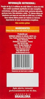 CHÁS REAL Cha Mate Real Natural 100 Gramas - imagem 1