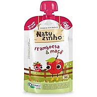 Natuzinho Orgânico: Papinha Framboesa & Maçã (99g) - imagem 1