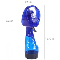 Ventilador Portátil com Nebulização Azul Escuro - Refrescante e Compacto para Uso Interno e Externo - imagem 3