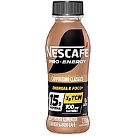 Nescafé Pro-Energy Capuccino: 15g Proteína, Energia Pura (6x) - imagem 3