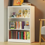 Estante Livreiro Madesa 6907 com 3 Nichos - Design Moderno em Branco - imagem 3