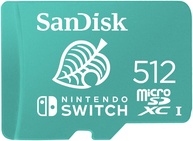 SanDisk Cartão microSD 512GB para Nintendo Switch: Jogue Mais, Espere Menos! - imagem 1