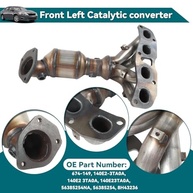 Conversor Catalítico Alto Fluxo para Nissan Altima & Rogue 2.5L - Desempenho e Eficiência EPA Aprovado - imagem 3