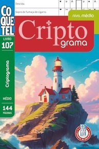 Livro Coquetel Criptograma 107: Desafie Sua Mente com Jogos de Lógica Nível Médio - imagem 2