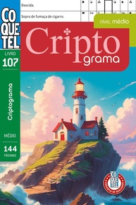 Livro Coquetel Criptograma 107: Desafie Sua Mente com Jogos de Lógica Nível Médio - imagem 1