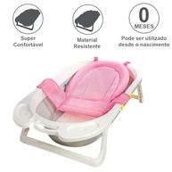 Rede de Proteção para Banheira do Bebê Toki Baby Rosa - Segurança e Conforto no Banho - imagem 4