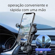 Suporte Universal para Celular no Carro: Mãos Livres e Segurança na Direção - imagem 5