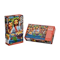 Quebra-Cabeça 500 Peças: Santa Ceia Nordestina - imagem 2