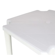 Mesa Tramontina Noronha em Polipropileno Branco - Design Moderno e Compacto - imagem 5