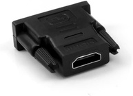 Adaptador DVI Macho para HDMI Fêmea 24+1 Pinos: Conecte Seu PC e Notebook com Alta Qualidade! - imagem 2