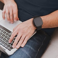 Lamshaw Pulseira para smartwatch Moto 40, de liberação rápida, nova pulseira esportiva de silicone macio para mulheres, homens, acessórios de pulseira compatíveis com smartwatch Moto 40 - imagem 4