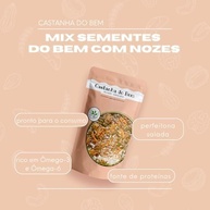 Mix Sementes do Bem com Nozes - Castanha do Bem - 250g - imagem 3