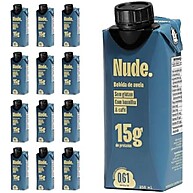 Nude Pack: Aveia Proteica Baunilha & Café 12x250ml - imagem 2