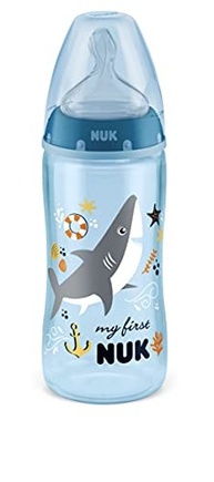 NUK Mamadeira My1St S2 Boy Azul 300ml - Bico Anatômico com Sistema Anticólico - imagem 2