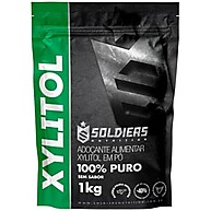 Xylitol Puro Importado Soldiers Nutrition 1kg - imagem 1