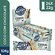 Abnoys Nutry Coco Chocolate: 24 Barras Crocantes 22g - imagem 4