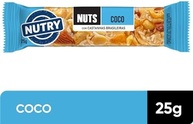 Nutry Barra de Nuts Coco 25g - Display Com 12 Unidades - Com Castanhas Brasileiras, Amêndoas e Coco em Flocos - imagem 1