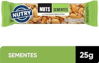 Nutry Barra de Nuts Sementes 25g - Display Com 12 Unidades - Com Castanhas Brasileiras, Amendôas e Sementes de Gergelim, Linhaça, Girassol e Abóbora - imagem 2